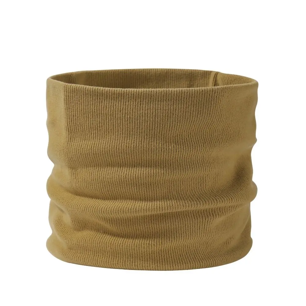Fashion Elastic Neck Warmer Gaiter Stretch Wind-Resistant Windproof Neck Warmer Tencel Double Layer Neck Gaiter Autumn Winter
