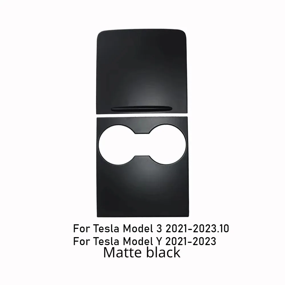 Für Tesla Model 3Y Mittelkonsolen-Patch mit Push-Griff, Mittelkonsolen-Panel, ABS-Abdeckung, passend für Original-Auto-Schutzdekor – Detail 8