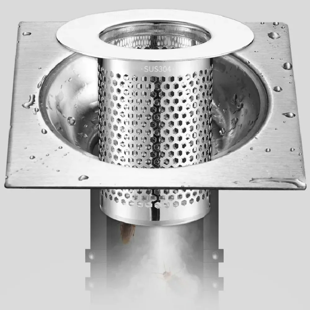 Washbasin Drain Filter Pop-Up Bounce Core Stopper Hair Catcher Shower Sink Strainer Kitchen Bathroom Accessory