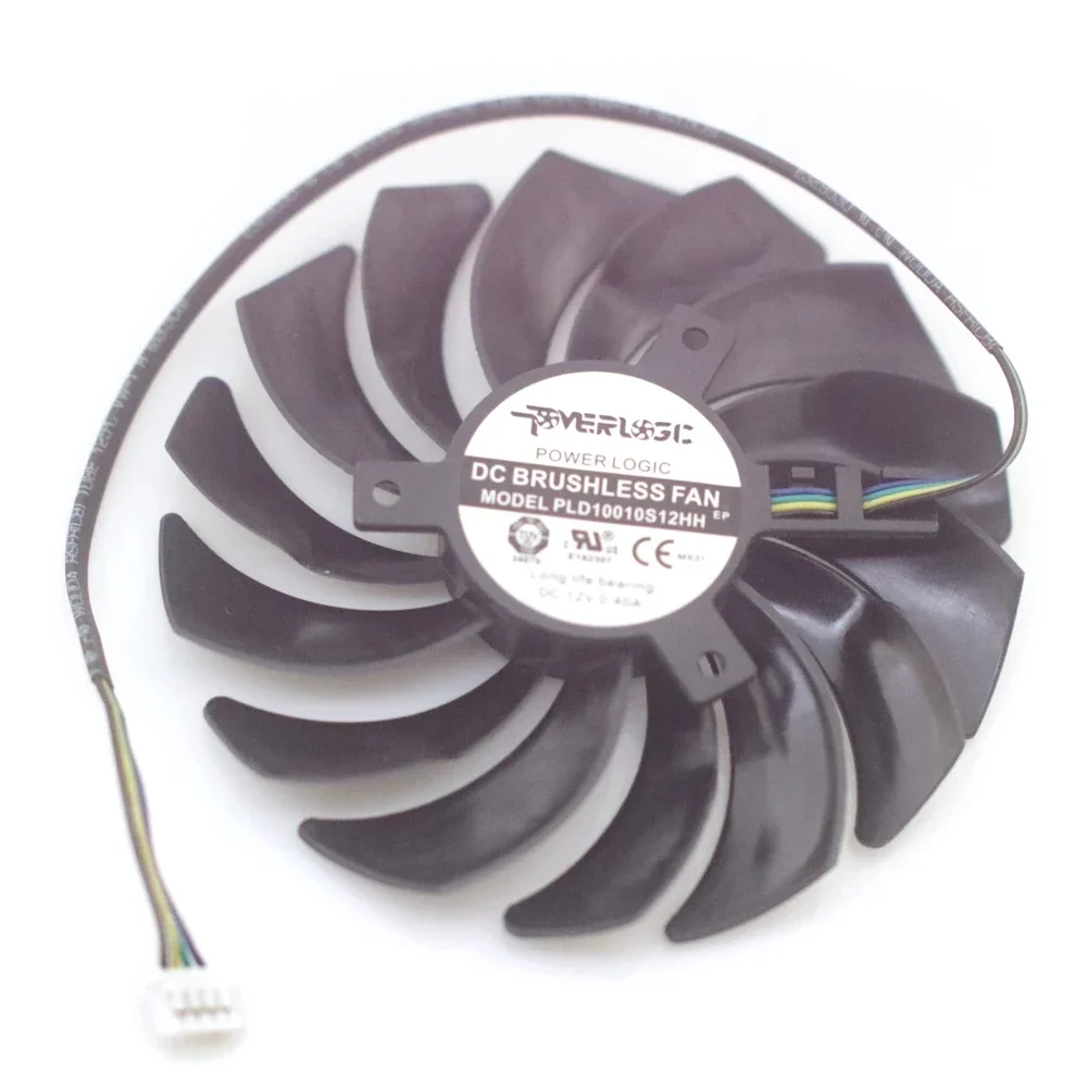 PLD10010S12HH PLD10010B12HH 12V 4draht 4Pin Für MSI RTX3060 RTX3060ti RTX3070 VENTUS 2X Video Grafikkarte Kühler Lüfter