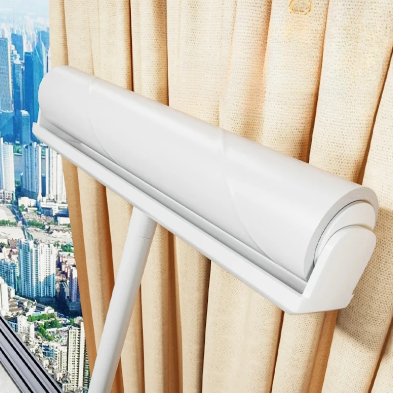 Long-rod tearable paper hair cleaning artifact bed large-sized hair-stained roller brush floor hair roller.