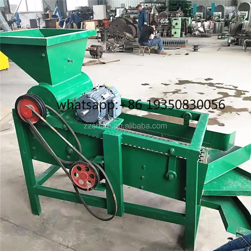 Mini Automatic Camellia Fruit Sheller Soap Nuts Husking Shelling Machine