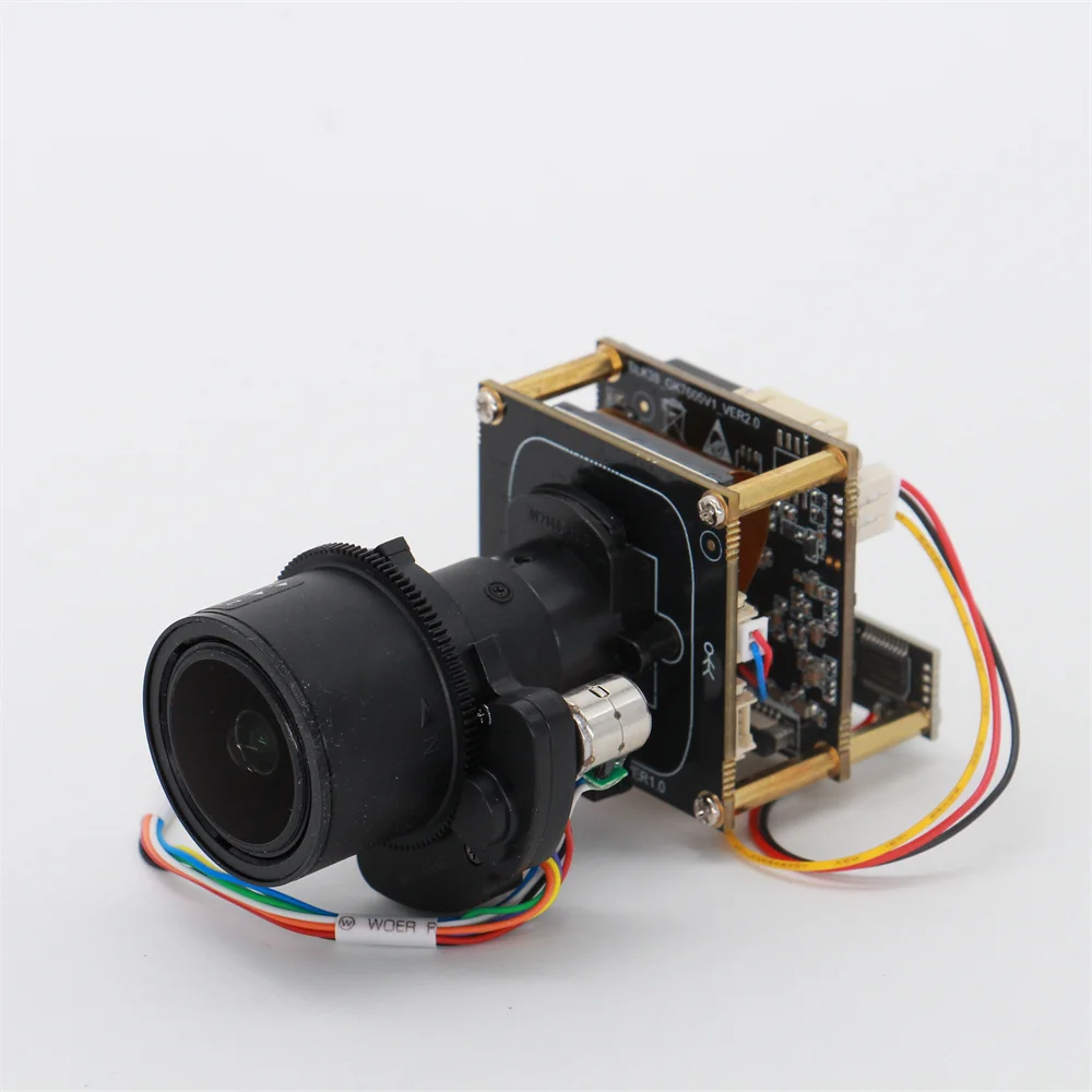 

New IMX327 Intelligent Black Light Starlight Full-color High-definition Network Electric Focus IP Camera Module SIP-K327G6-27135
