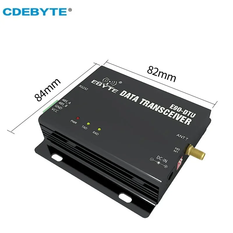 Imagem -02 - Cdebyte Lora 230mhz 2w 33dbm Rs232 Rs485 Tcxo E90-dtu230n33 Transceptor sem Fio de Longa Distância 8km Rádio Modem