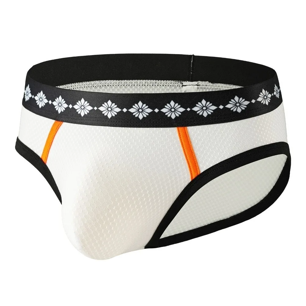 Lingerie Low-waist Men's Underwear Patchwork Spots Style Panties Breathable Men's Briefs Boy