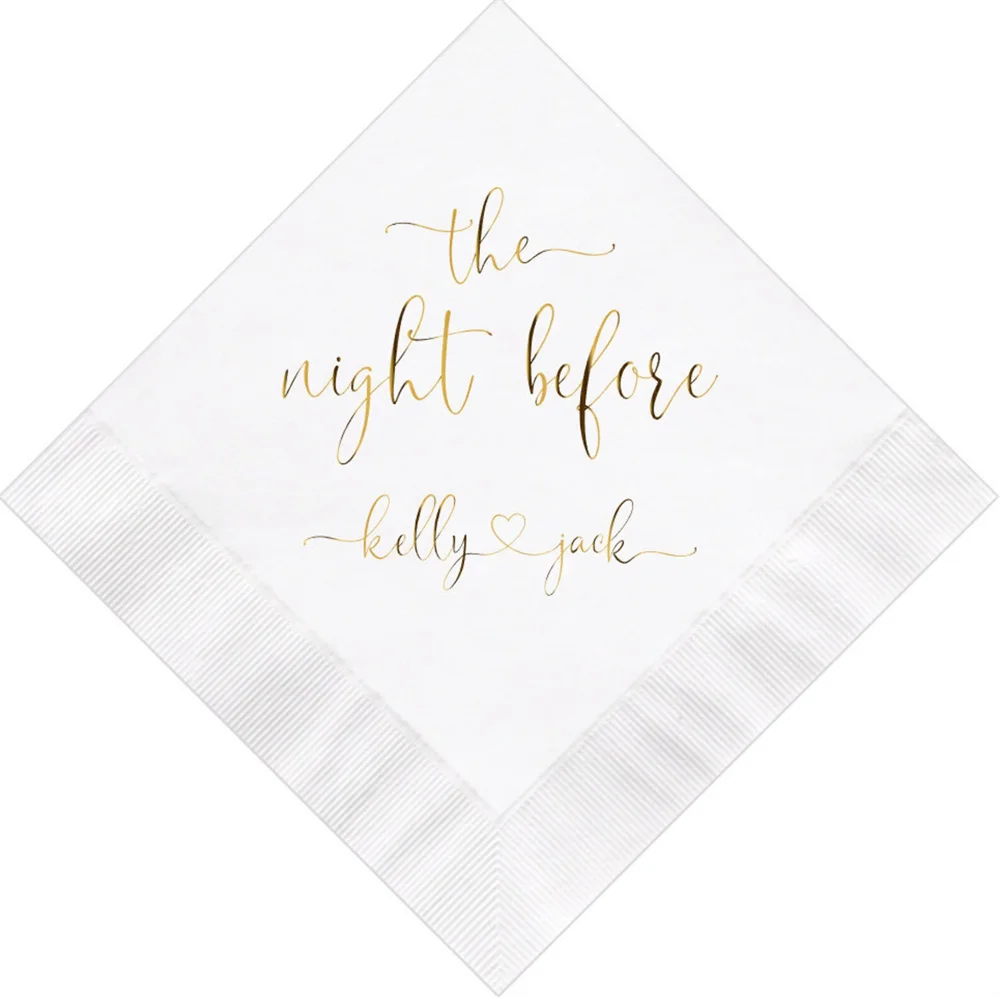 

Персонализированные репетиционные салфетки с принтом на заказ «Ночь перед напитком», коктейль, обед, ужин, гостье, полотенце, салфетки с принтом