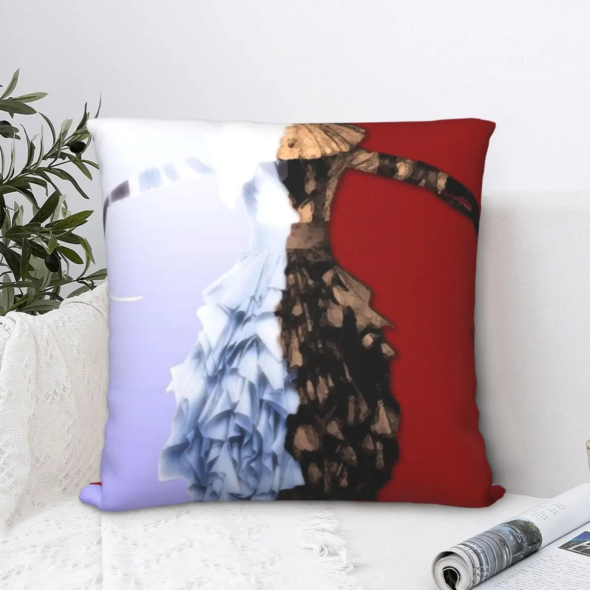 Album Jeffery Fanart Square Pillowcase Polyester Pillow Cover Velvet Cushion Decor Comfort Throw Pillow For Home Car