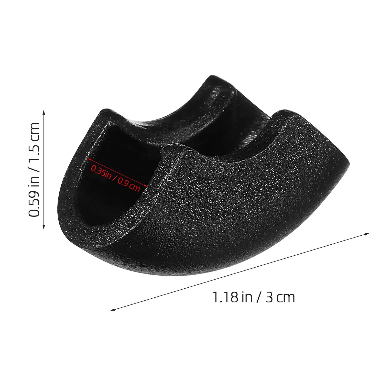 Hairpin Leg Floor Protectors 4 Pack High Resilience Plastic Furniture Pads Noise Reducing Chair Covers