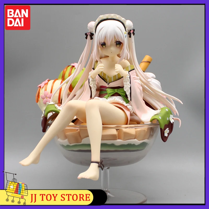 

1/6 Native Anime Figure Shiratama Komame Shiratama Parfait Anime Girl Pvc Cartoon Character Model Statue Adult Kawaii Doll Toy