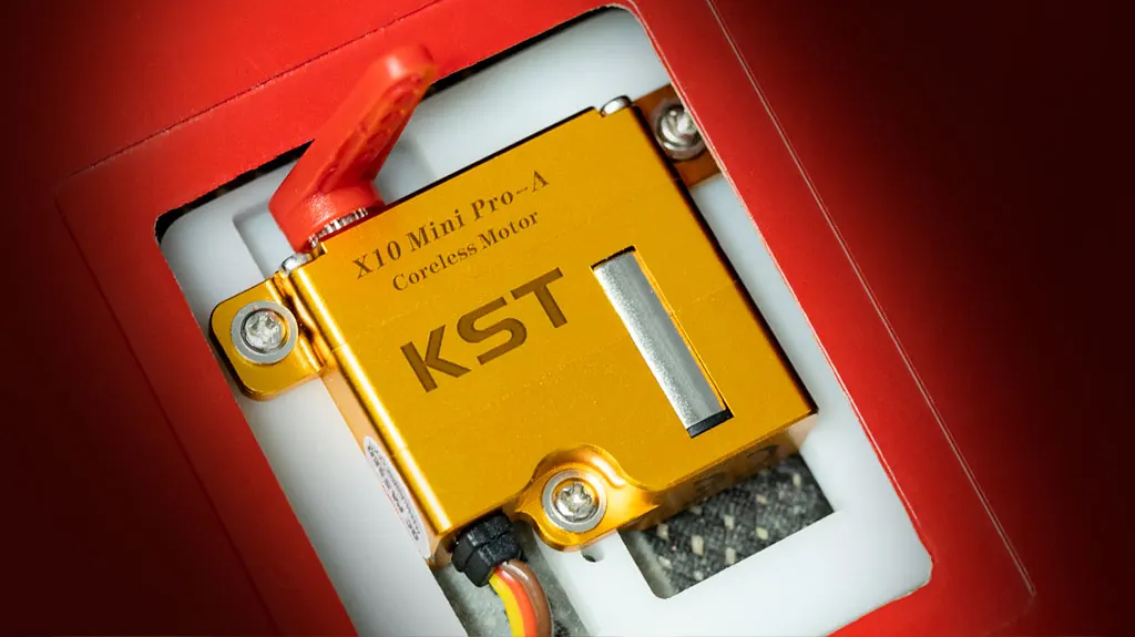 KST X10 Mini Pro 8.0Kgf.cm 0.08sek Digitaler Metallgetriebe-Servo für Wettkampfgleiter und Großmodellgleiter – Detail 3