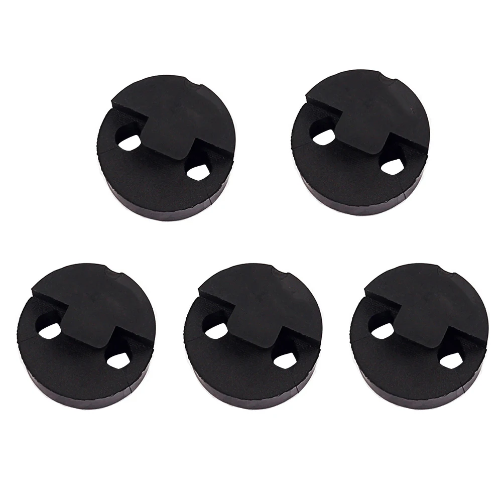 

5 Pcs Mute Mini Violin Mute Fiddle Silent Supply Practice Volume Lower Black Viola Rubber Dampener Accessories