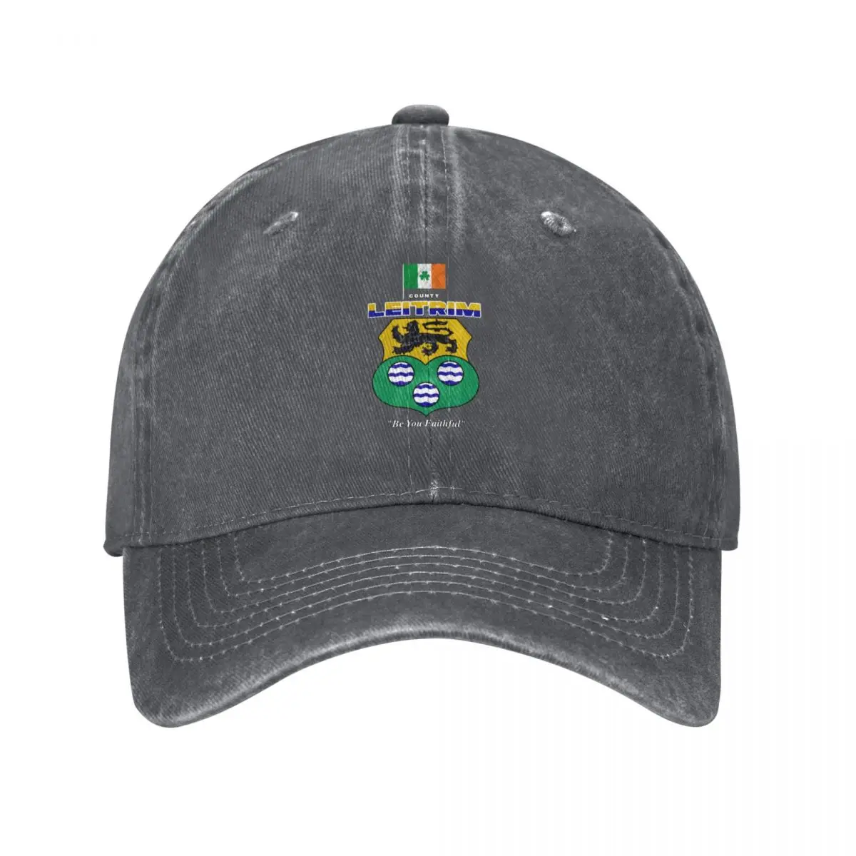 County Leitrim Ireland - Official Crest Baseball Cap Ball Cap Hat Luxury Brand sun hat For Women 2025 Men's