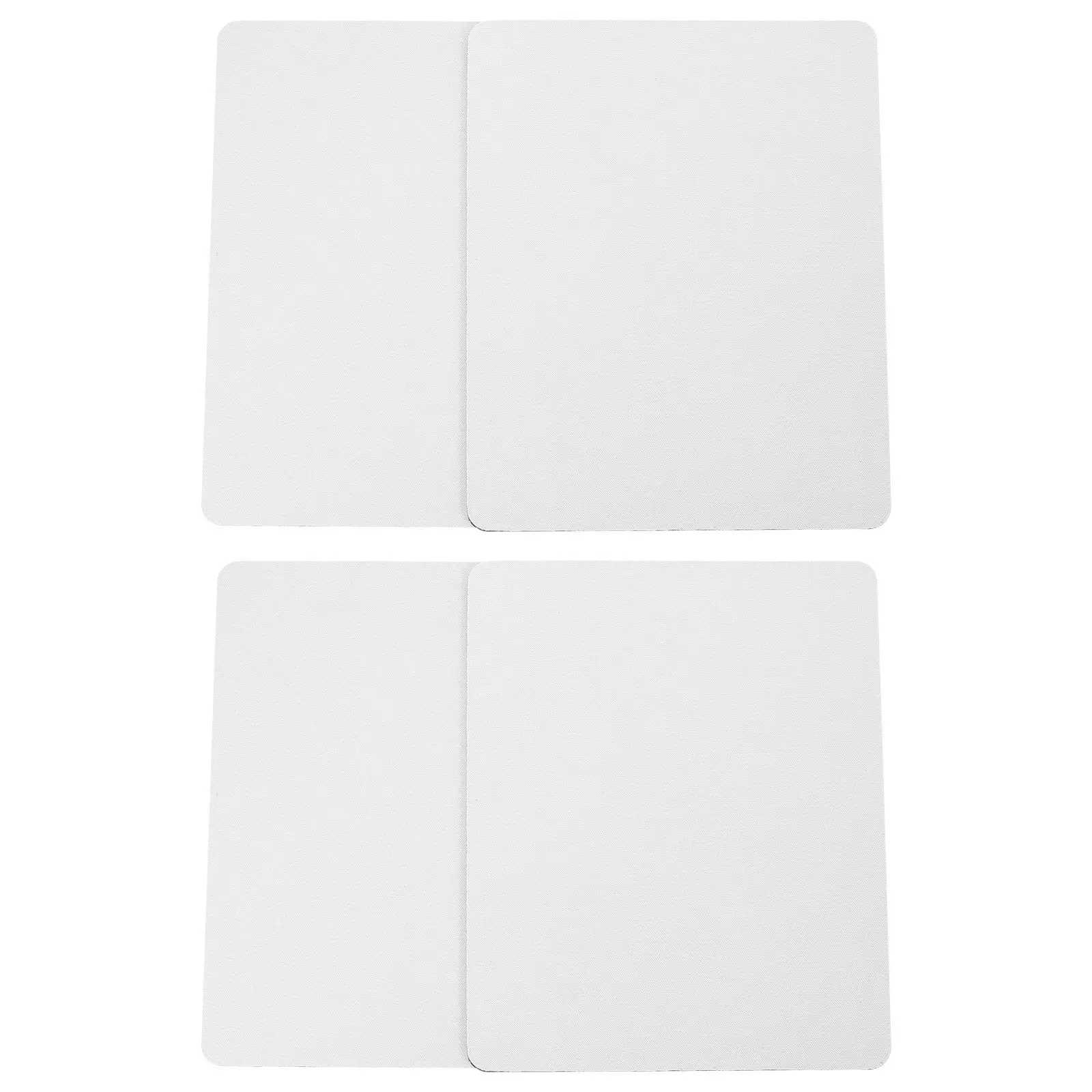 5pcs Sublimation Pads Blank Rubber Mouse Pad For Office Desk Mat For Computer Laptop Office Home Gaming Non-Skid Durable