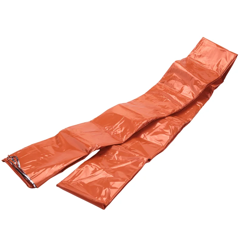 2-Pack Emergency Sleeping Bag Thermal Waterproof Survival Blanket for Outdoor Camping Hiking