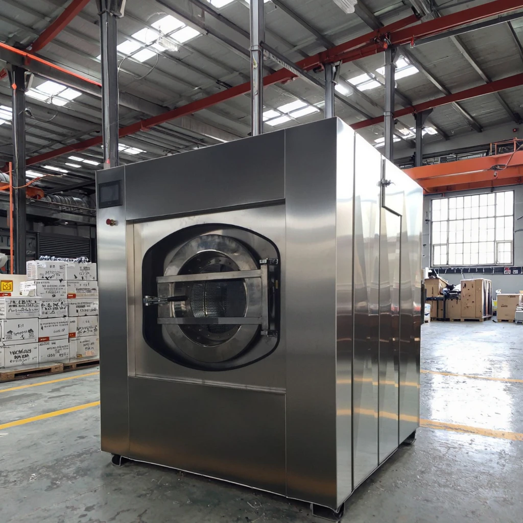 Industrial Electric 220V Steam Dry Cleaner New Commercial Laundry Equipment Stainless Steel Housing 10-120kg Capacity