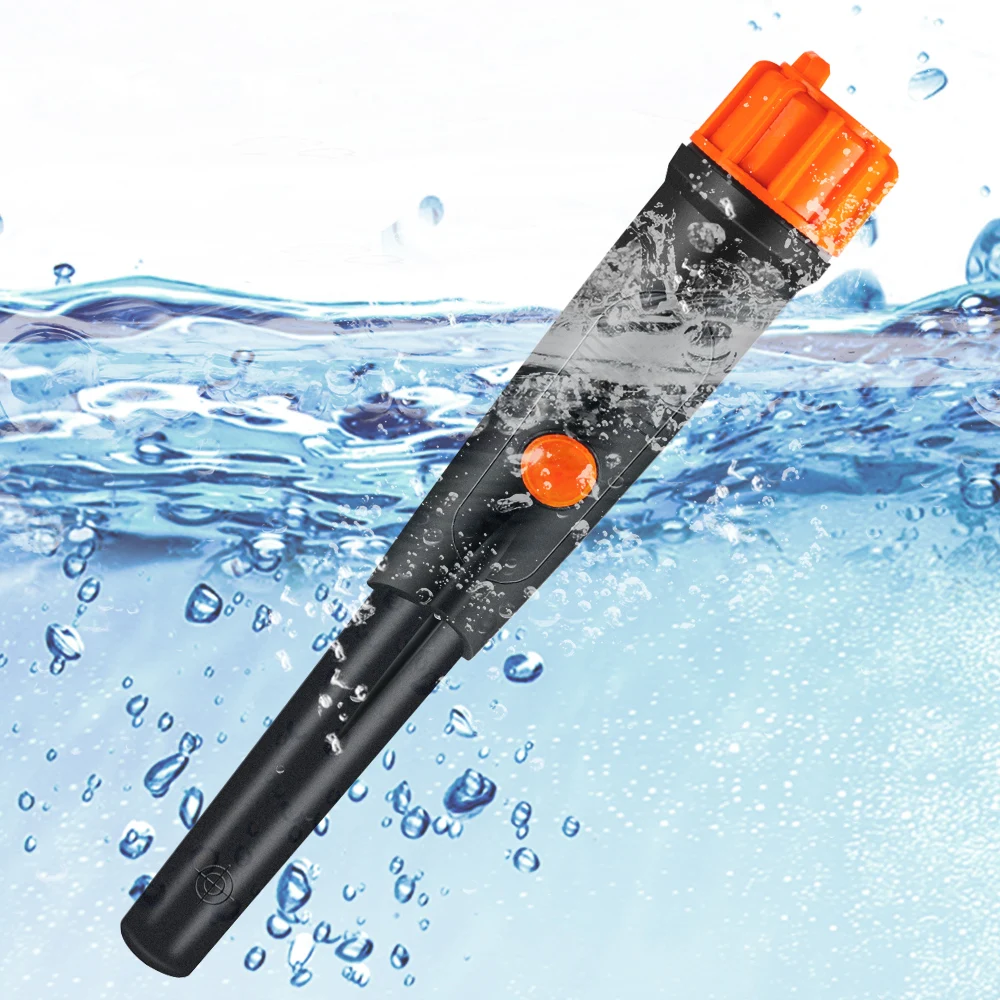 Comfortable Handle PinPointer Metal Gold Detector Vibration LED MD720 High Sensitive Fully Waterproof IP68 PinPointer Locater