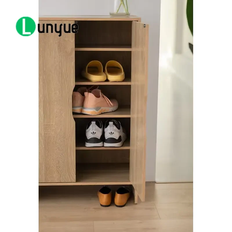 Modern Stackable Shoe Cabinet Large Capacity Durable Storage Organizer Furniture for Entryway Hallway Closet Space Saving
