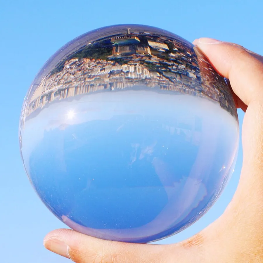 

80mm Clear Acrylic Contact Juggling Ball for Beginners single ball tricks 3.15
