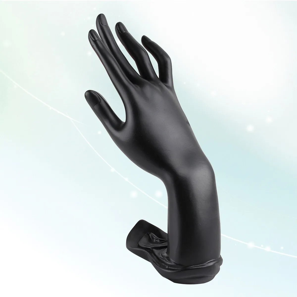 

Подставка-манекен для демонстрации украшений из смолы, черная, для колец, браслетов, ожерелий, профессиональная, для салонов и домашнего использования, 3D-эффект