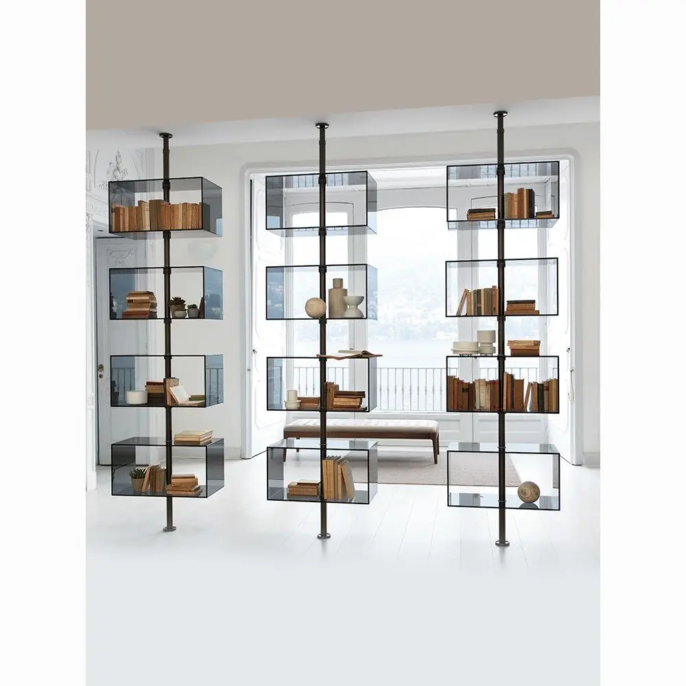 Partition Shelf Bookshelf Living Room Partition Shelf Minimalist Partition Simple Display Hanger Display Rack Light Luxury