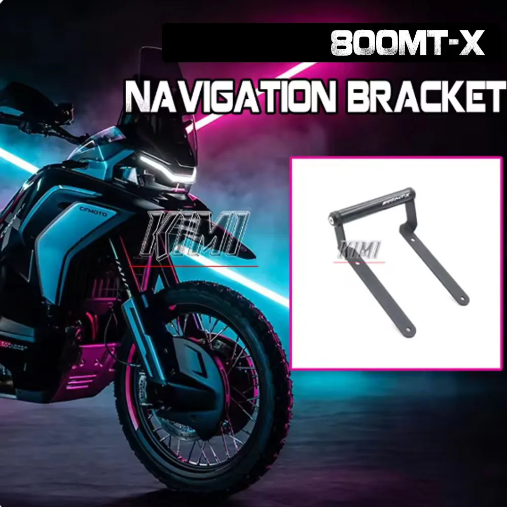 

For CFMOTO 800MT-X 800MTX Motorcycle Navigation Bracket GPS Bracket Expansion Pole Modification Accessories