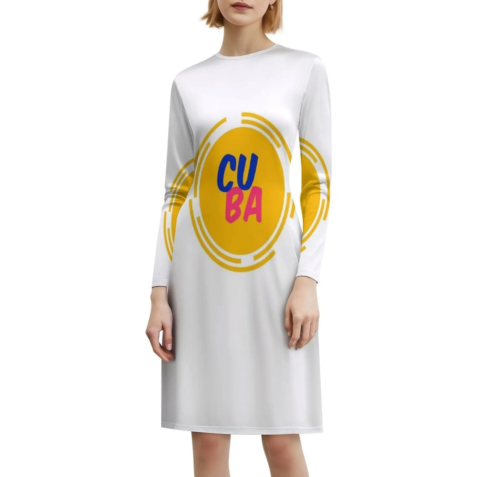 كوبا فستان عطلة مثير للنساء شاطئ حفلة عيد ميلاد فستان قصير المكسيك السفر البلدان فستان ألوان سعيدة للفتيات #6