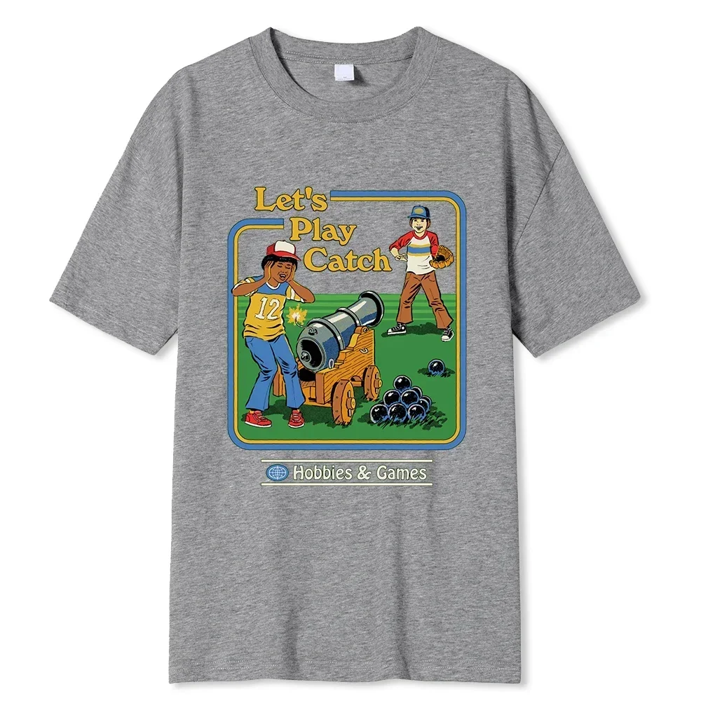 Terror-Comic-Serie sprechen nicht mit Fremden Sicherheit Bildung Männer und Frauen Mode lose Sommer weichen T-Shirt