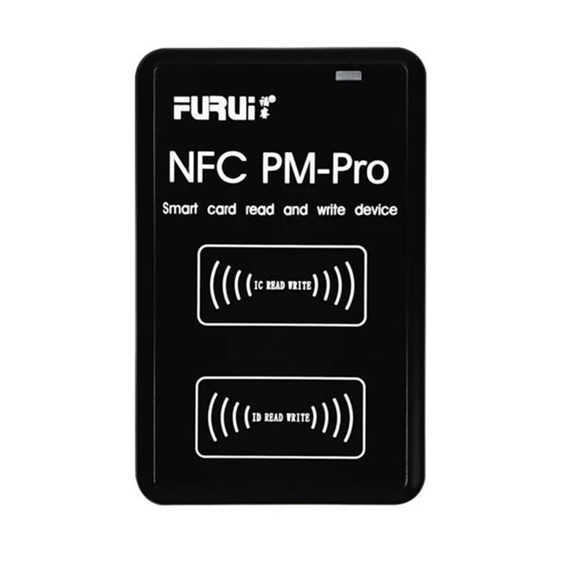 FURUI-قارئ بطاقات ذكي ، ناسخ فك تشفير RFID ، NFC ، رقاقة Mhz ، نسخة شارة ، كالتالي ، Khz ، كاتب علامة Token ، ناسخة مفتاح Pro