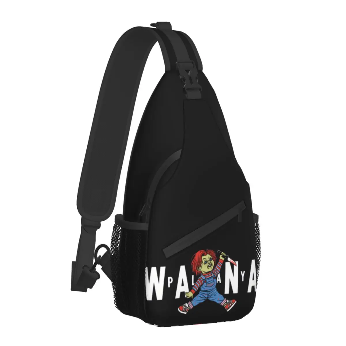 

Art Crossbody Bag Sports Chucky Charms Chest Bag Unisex Women Man Fashion Shoulder Backpacks Travel