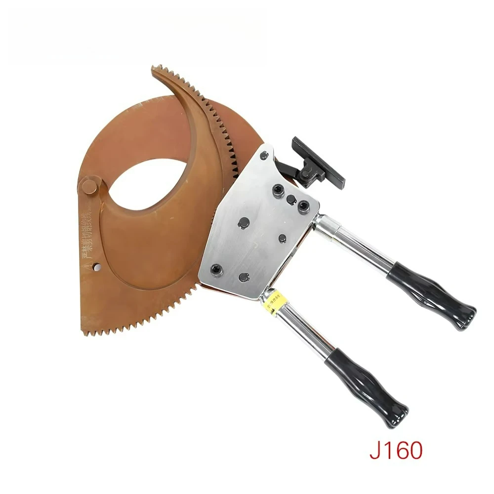 4-Core Cable Cutter J160 Heavy Duty Hand Copper Aluminum Armored Ratchet Cable Cutter Manual Cable Cutter