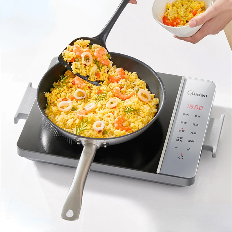 Nowy platynowy kuchenka indukcyjna wiertniczy 220V/2200W urządzenie kuchenne fogão de indução estufa electrica de cocina 인션,