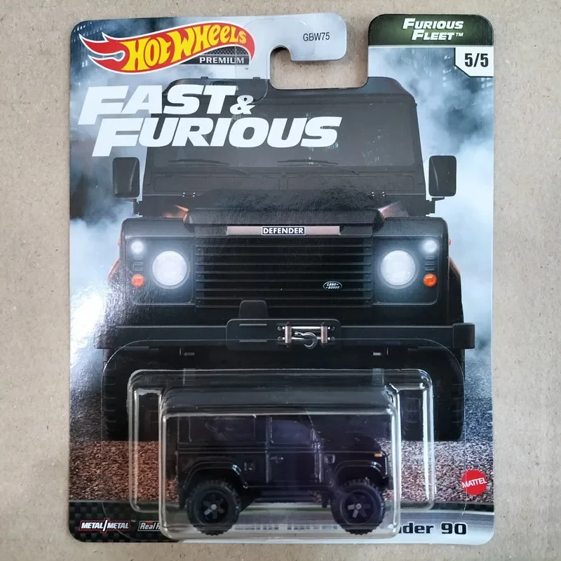 Original Hot Wheels Premium Car Fast & Furious Fleet 1/64 Carro Alloy Diecast Model Land Rover Dodge Jeep Kids Toys for Boy Gift