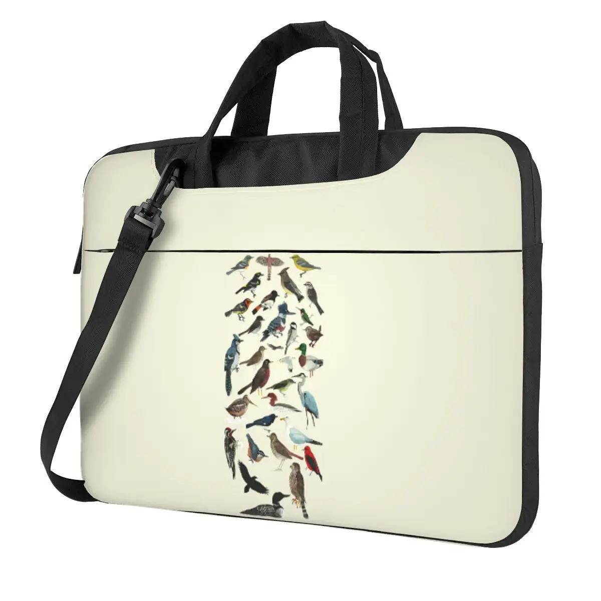 

Bird Fanatic Crossbody Laptop Bag Case Computer Bag 13 14 15.6 Inch Notebook Pouch for Macbook Pro Lenovo