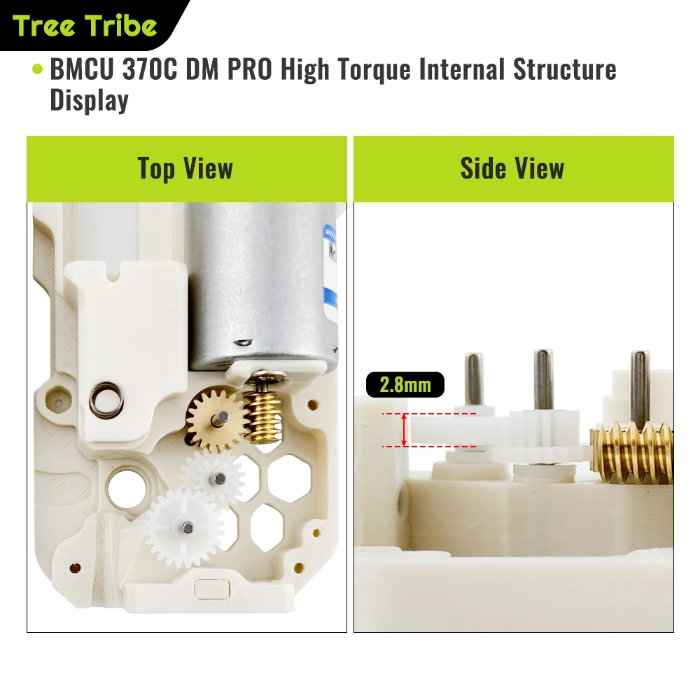Tree Tribe BMCU 370C DM AMS lite Upgrade to high torque BMCU 370C