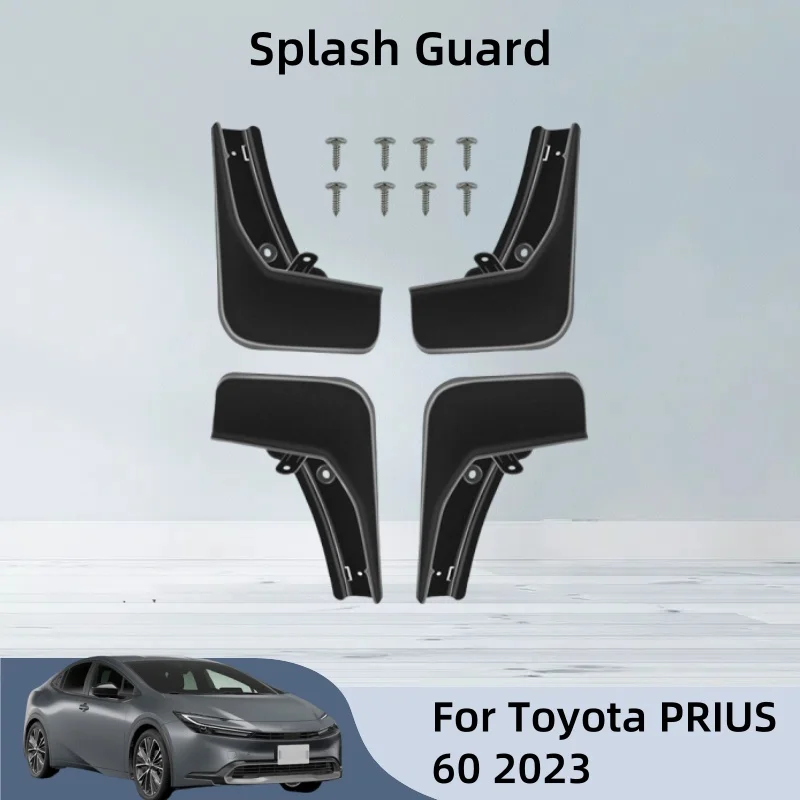 

Replace Housing For Toyota PRIUS 60 2023 2024 Car Mud Flaps Mudguards Splash Guards Fender External Decorate Car Accessories