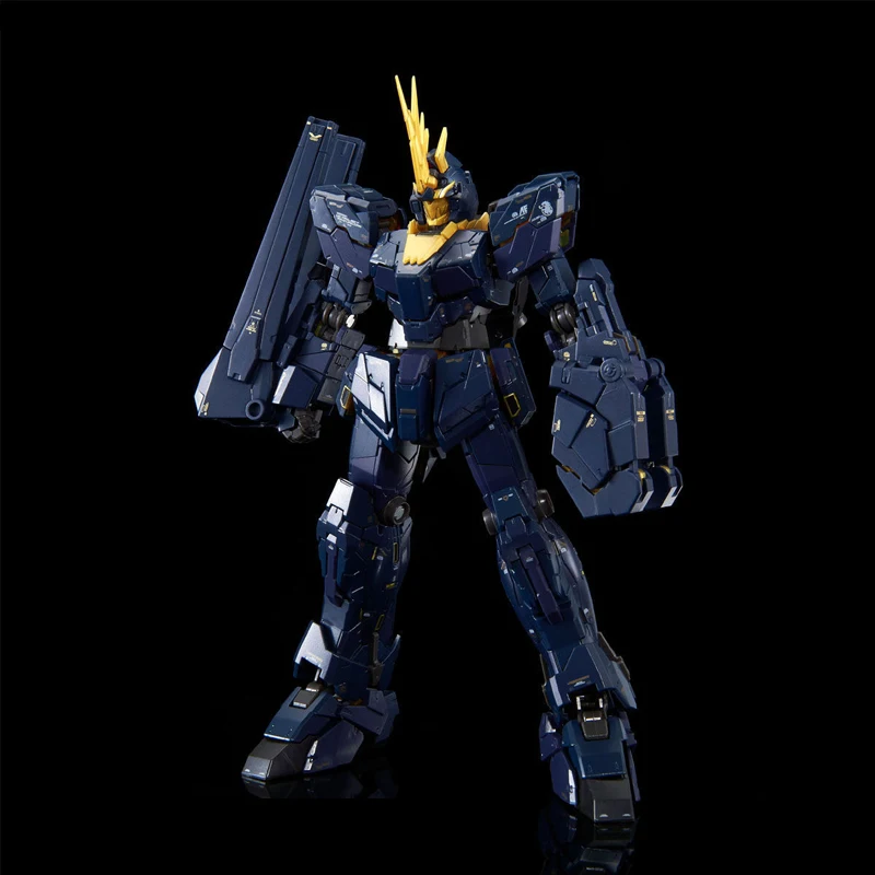 Bandai Genuine RG EXPANSION UNIT ARMED ARMOR VN/BS UNICORN GUNDAM-02“BANSHEE” Anime Action Figure Assembly Model Toy Gift Kids