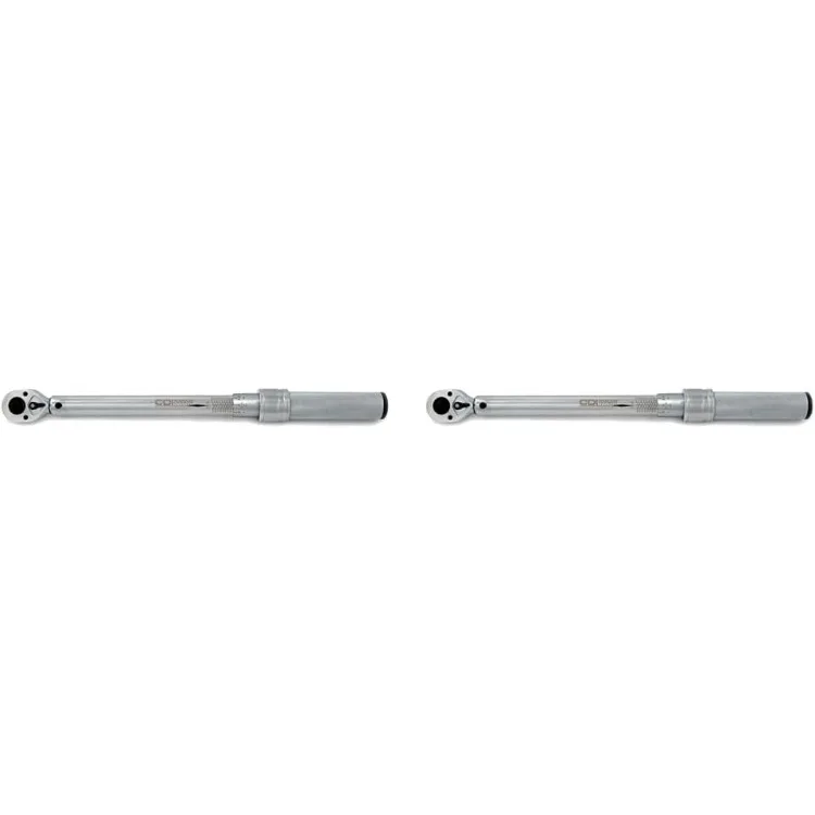 Ajustável Clique Estilo Torque Wrench, Micrômetro Dual Escala, Drive Micro-ajustável, 752MFRMH, 3/8 "Drive