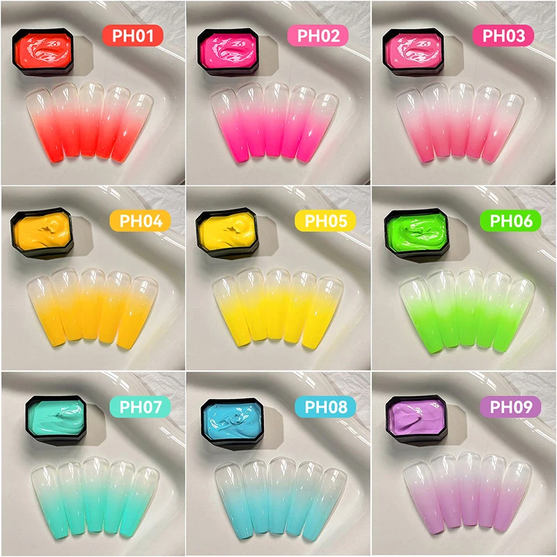 UR SUGAR 9 Colors Y2K Series Patting Gel Nail Polish Soak Off Painting Stamping Uv Gel Long Lasting Nail Polish For Salon DIY