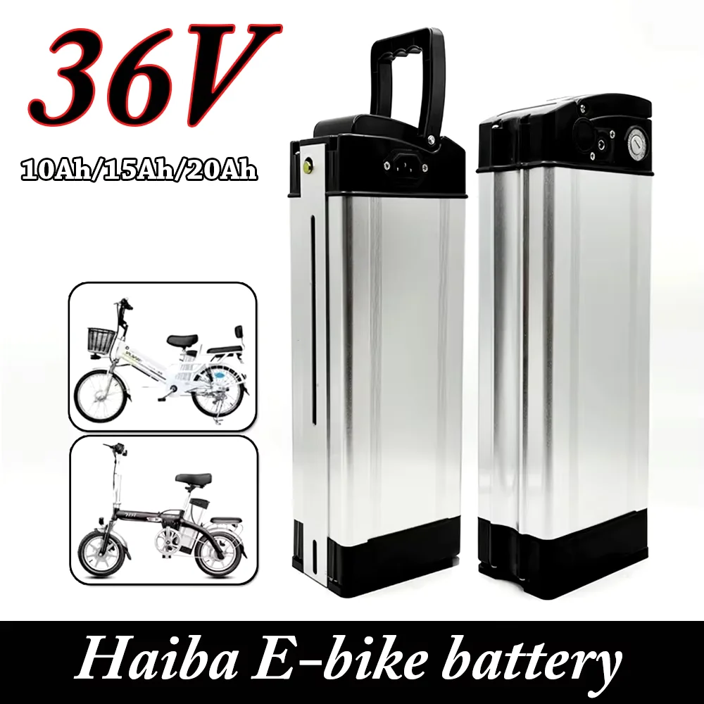 36V 48V High quality 10/20/30Ah Haiba E-bike battery,500W 750W 1000W High-power 18650 Lithium ion battery pack