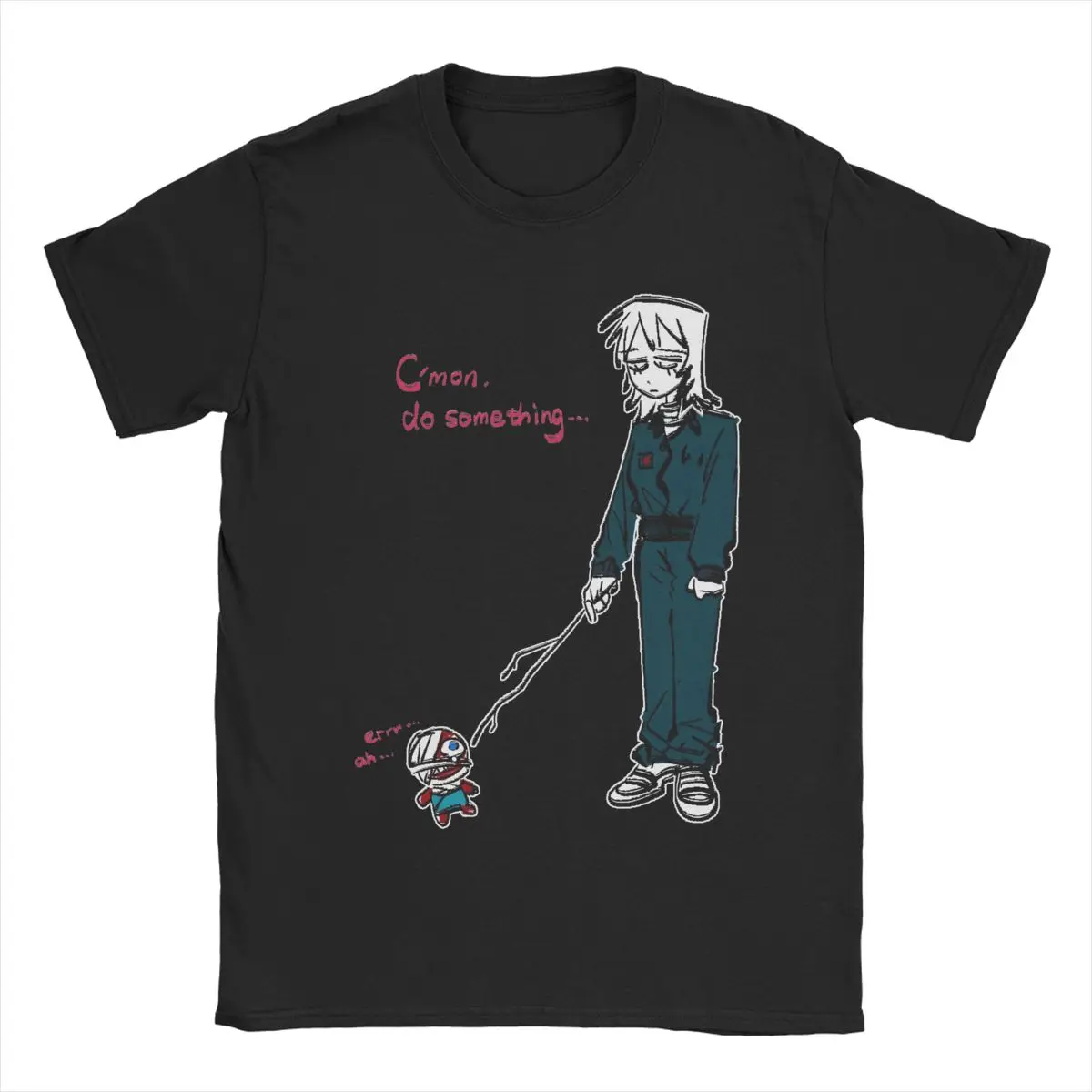 Men Mouthwashing Game Fanart T Shirts Pure Cotton Tops Vintage Short Sleeve Crewneck Tee Shirt New Arrival T-Shirts