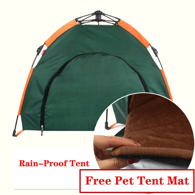 Imagem -03 - Dobrável Portátil Pet Tent Automatic Cat House Canil ao ar Livre Rainproof Sunscreen Pet Nest Barraca do Cão do Carro Pet Shop