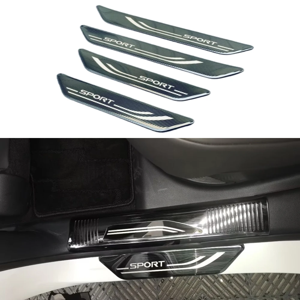 For Lexus RX 350h 450h 500h 2023 2024 ABS Exterior door welcome pedal protection car threshold strip decorative accessories