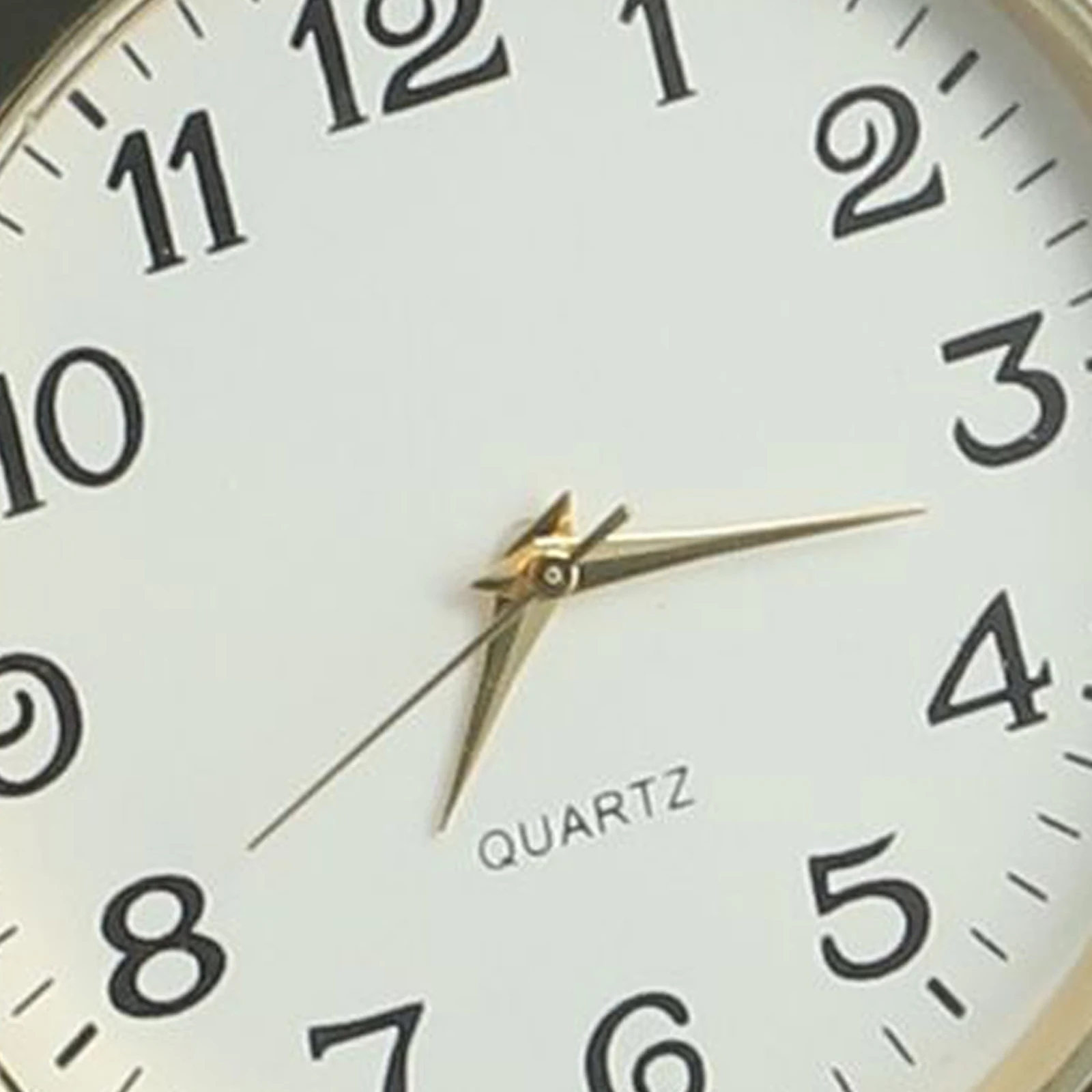 Crafting-Focused Quartz Clock Insert for 50mm Round Applications Featuring Precision Movement and For Minimalist Design
