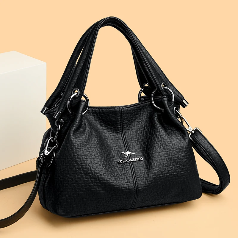 

Brand Luxury Handbags Women Bag Designer Super Quality Leather Handbags Casual Tote Bag Ladies Shoulder Crossbody Bag for Female