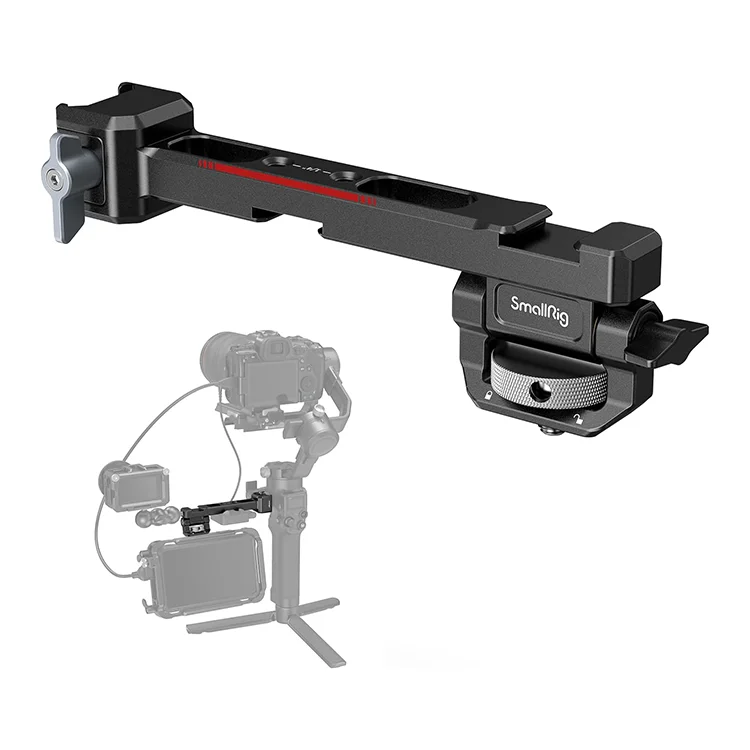 

Adjustable Camera Monitor Mount With Quick Release NATO Clamp Camera Mounts & Clamps