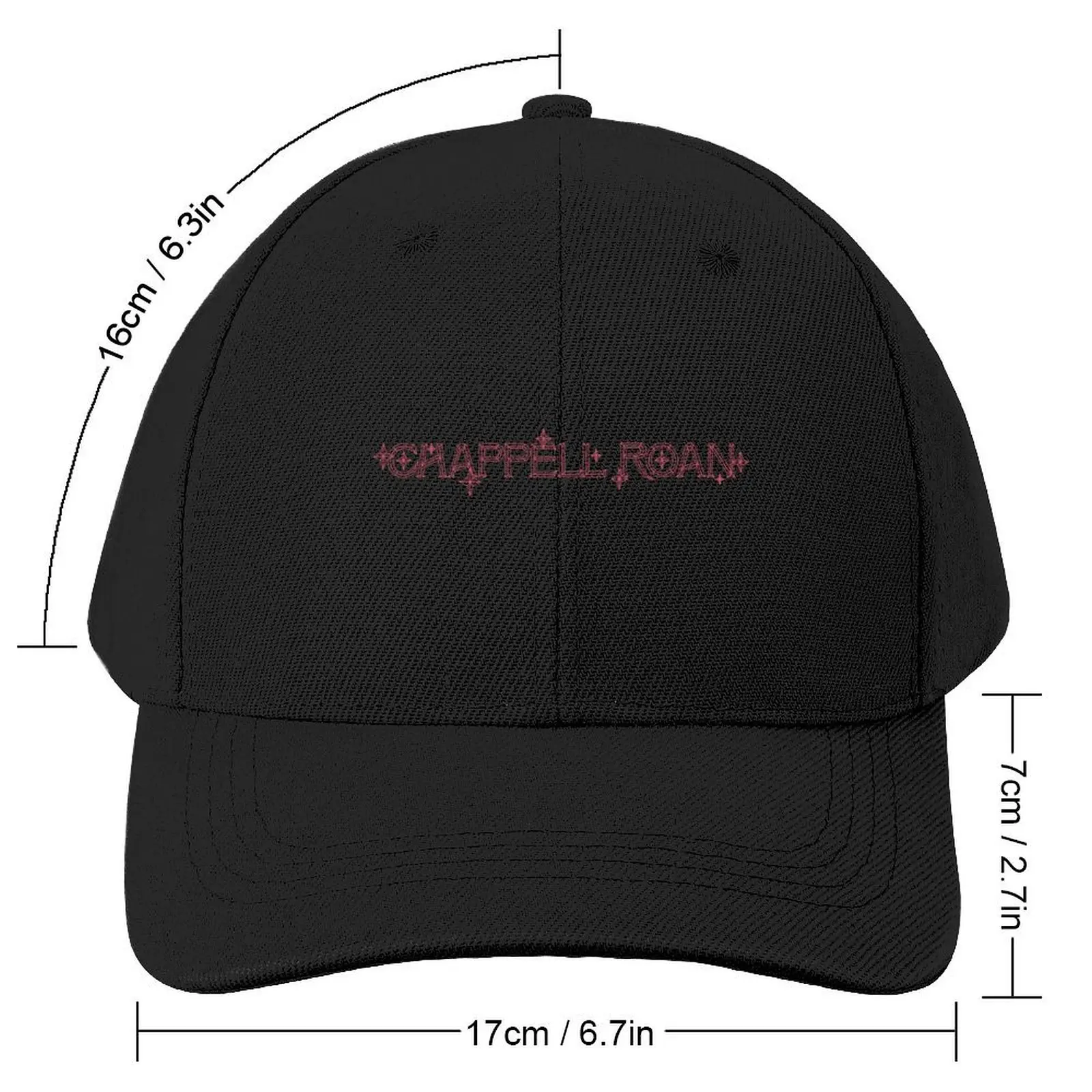 chappell roan logo Baseball Cap Hat Luxury Brand New In Hat Fashion Beach Hat Baseball Cap For Women 2024 Men's