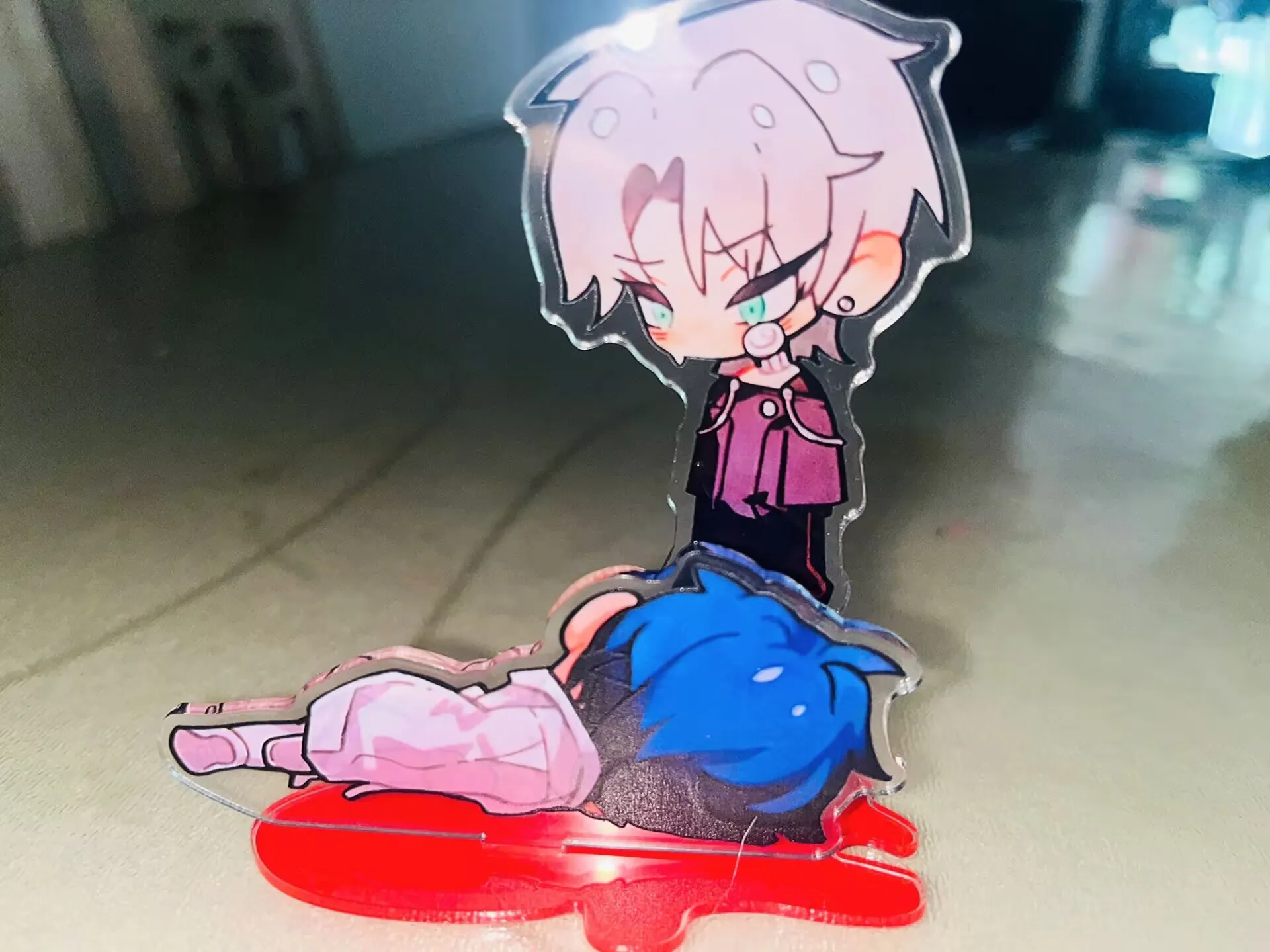 

Самодельный акриловый стоячий знак «Сцена неправильной формы» в одном стиле «сделай сам», украшение для рабочего стола TILL IVAN