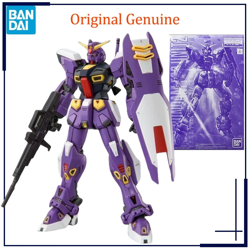 

Original Genuine Bandai Anime MOBILE SUIT GUNDAM F90 UNIT2 MG Assembly Model Toys Action Figure Gifts Collectible Ornaments Kids