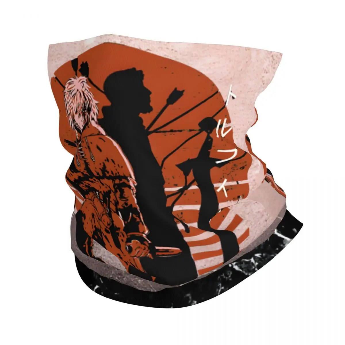 Thorfinn Vinland Saga Bandana Hals abdeckung Motorrad Club Thorfinn Gesicht Schal Rad schal Wandern Unisex Erwachsenen Winter