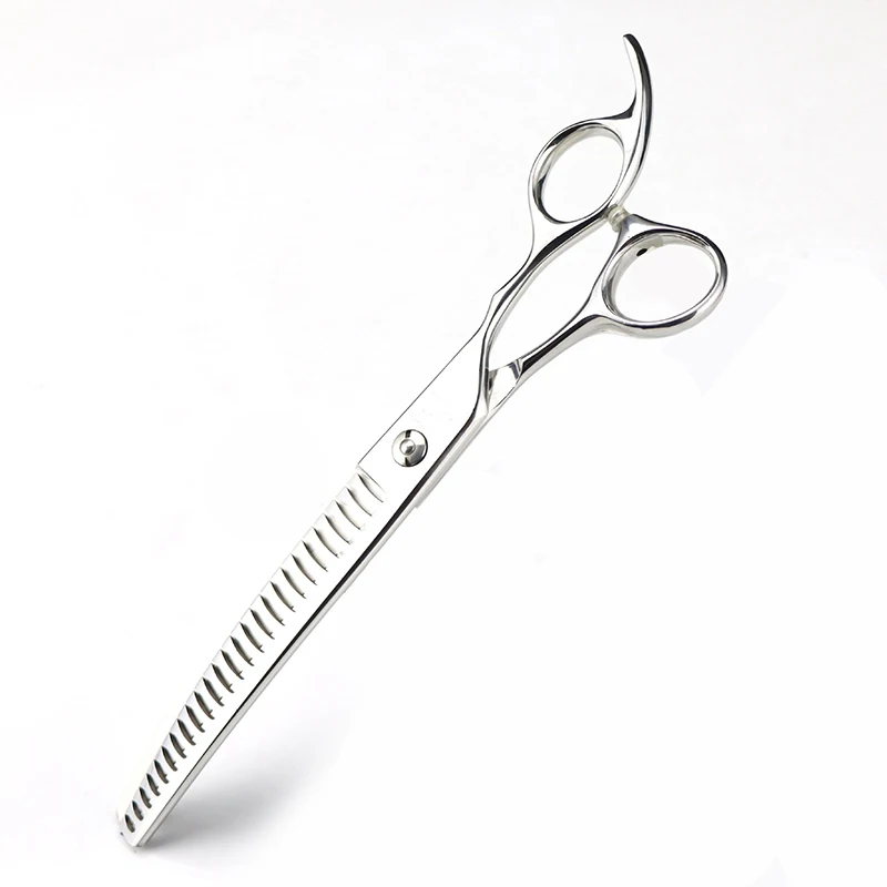 8 inch Professional Dog Grooming Shears Curved Thinning Scissors for Dog Face Body Cutiing High Quality